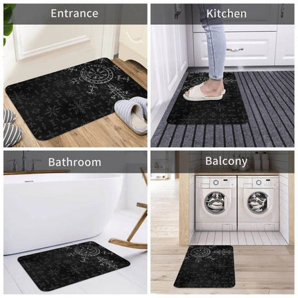 Home Norse Mythology Viking Bathroom Doormat - Doormat - Metal - Age - Mad Fly Essentials
