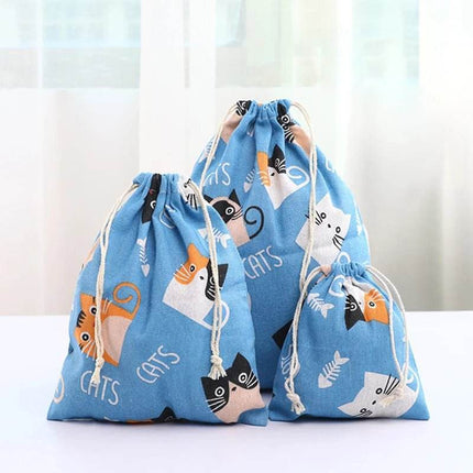 Home Owl Cat Animal Reusable Bag Storage Solutions - Storage Solutions - Animal Elements - Mad Fly Essentials