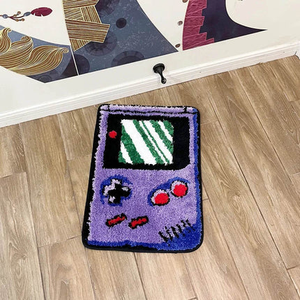 Home Retro Hand - held Game Device Tufted Area Rug - Area Rug - LAKEA - Mad Fly Essentials
