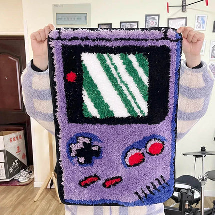 Home Retro Hand - held Game Device Tufted Area Rug - Area Rug - LAKEA - Mad Fly Essentials