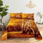 scene bed sheet 46