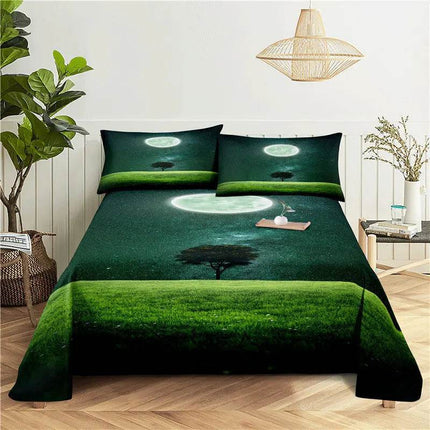 Home Scenic Forest 3D Microfiber Queen King Bedding Duvet Set - Duvet Set - Sofa Design Labs - Mad Fly Essentials