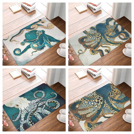 Home Sea Creatures Octopus 3D Entrance Doormat - Doormat - Retro Rugs - Mad Fly Essentials