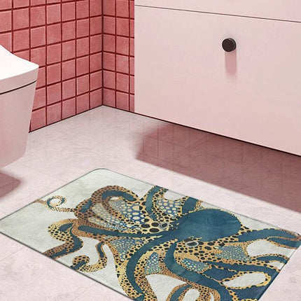 Home Sea Creatures Octopus 3D Entrance Doormat - Doormat - Retro Rugs - Mad Fly Essentials