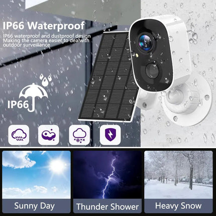 Home Security 5MP Wireless Camera Night Vision 2-way Talk - Home Security - Fuers - Mad Fly Essentials