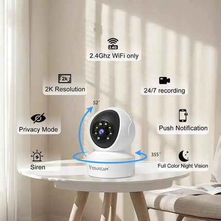 Home Security Indoor 360 Coverage Night Vision Motion Cam Home Security ANBIUX Mad Fly Essentials