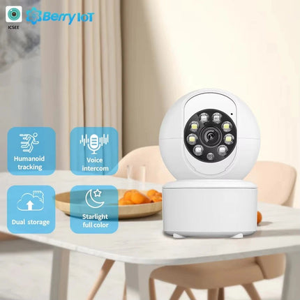 Home Security Indoor 360 Coverage Night Vision Motion Cam - Home Security - ANBIUX - Mad Fly Essentials