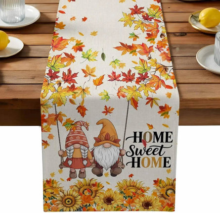 Home Sweet Home Gnome Table Runner - Table Runner - Design Shop - Mad Fly Essentials