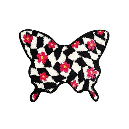 Home Tufted Butterfly Shape Area Rug - Area Rug - Retro Rugs - Mad Fly Essentials