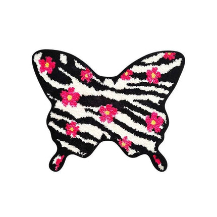 Home Tufted Butterfly Shape Area Rug - Area Rug - Retro Rugs - Mad Fly Essentials