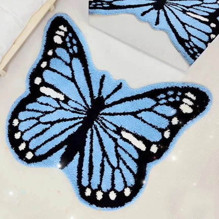 Home Tufted Butterfly Shape Area Rug - Area Rug - Retro Rugs - Mad Fly Essentials