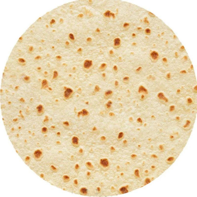 Winter Warm Pizza Tortilla Throw Blanket Home Decor - Home Decor - COCOPLAY - Mad Fly Essentials