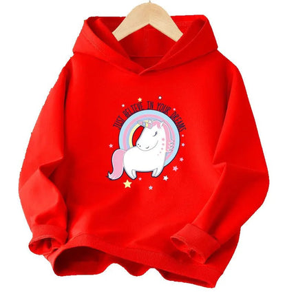 Hoodies Baby Girl Lollipop Butterfly Unicorn Hoodies - Hoodies - Lolocee - Mad Fly Essentials