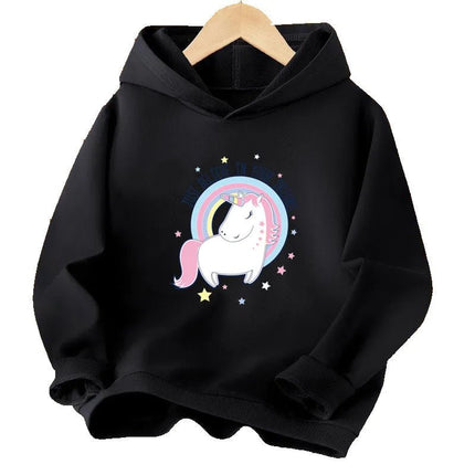 Hoodies Baby Girl Lollipop Butterfly Unicorn Hoodies - Hoodies - Lolocee - Mad Fly Essentials