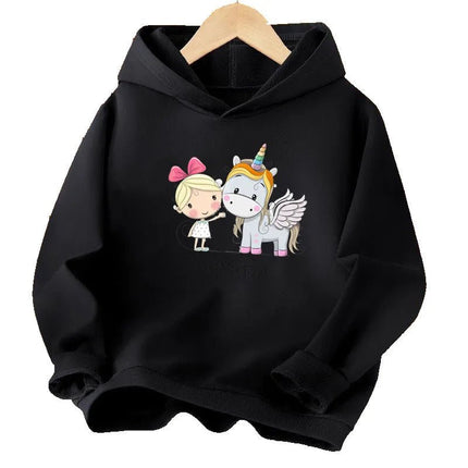 Hoodies Baby Girl Lollipop Butterfly Unicorn Hoodies - Hoodies - Lolocee - Mad Fly Essentials