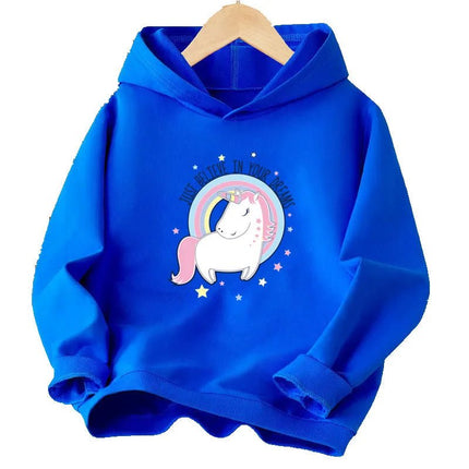 Hoodies Baby Girl Lollipop Butterfly Unicorn Hoodies - Hoodies - Lolocee - Mad Fly Essentials