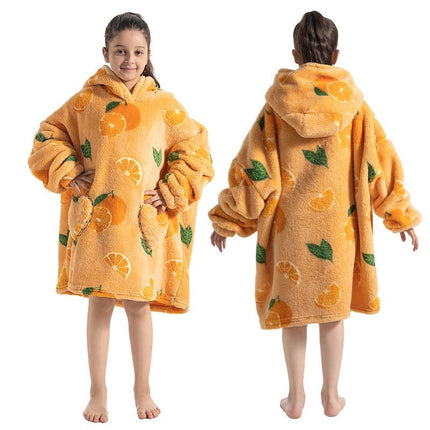 Hoodies Girl Flannel Think Animal Homewear Wearables - Hoodies - Miniso - Mad Fly Essentials