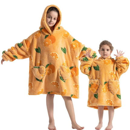 Hoodies Girl Flannel Think Animal Homewear Wearables - Hoodies - Miniso - Mad Fly Essentials
