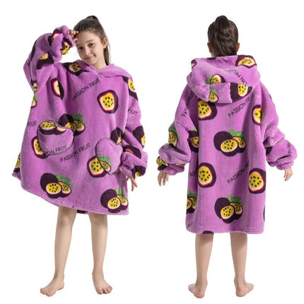 Hoodies Girl Flannel Think Animal Homewear Wearables - Hoodies - Miniso - Mad Fly Essentials