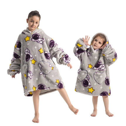 Hoodies Girl Flannel Think Animal Homewear Wearables - Hoodies - Miniso - Mad Fly Essentials