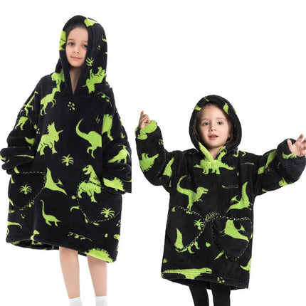 Hoodies Girl Flannel Think Animal Homewear Wearables - Hoodies - Miniso - Mad Fly Essentials
