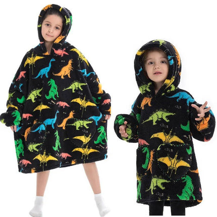 Hoodies Girl Flannel Think Animal Homewear Wearables - Hoodies - Miniso - Mad Fly Essentials