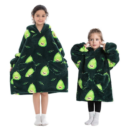 Hoodies Girl Flannel Think Animal Homewear Wearables - Hoodies - Miniso - Mad Fly Essentials