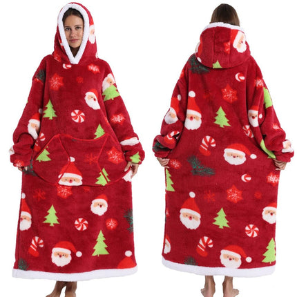 Hoodies Men Women Skull Halloween Winter Homewear Blanket Hoodies - Hoodies - RyTanDa - Mad Fly Essentials