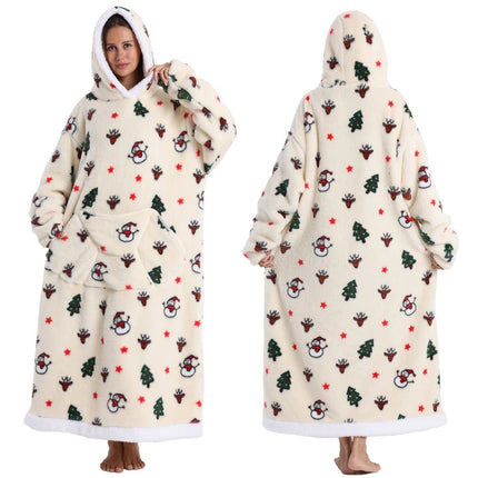 Hoodies Men Women Skull Halloween Winter Homewear Blanket Hoodies - Hoodies - RyTanDa - Mad Fly Essentials
