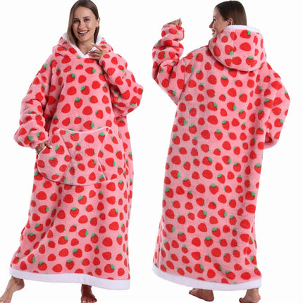 Hoodies Men Women Skull Halloween Winter Homewear Blanket Hoodies - Hoodies - RyTanDa - Mad Fly Essentials
