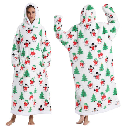 Hoodies Men Women Skull Halloween Winter Homewear Blanket Hoodies - Hoodies - RyTanDa - Mad Fly Essentials