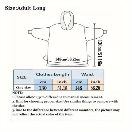 Hoodies Men Women Skull Halloween Winter Homewear Blanket Hoodies - Hoodies - RyTanDa - Mad Fly Essentials