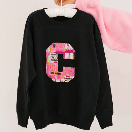 Hoodies Women Christmas Santa Glitter Sequin Pullover - Hoodies - Amorcome - Mad Fly Essentials