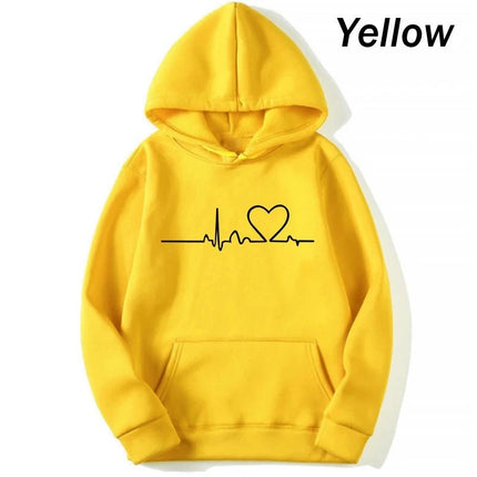 Hoodies Women Heart Nurse Sweatshirt - Hoodies - Chrleisure - Mad Fly Essentials