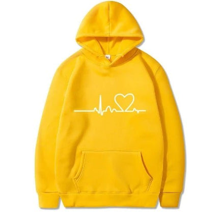 Hoodies Women Heart Nurse Sweatshirt - Hoodies - Chrleisure - Mad Fly Essentials