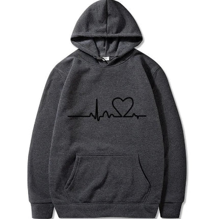 Hoodies Women Heart Nurse Sweatshirt - Hoodies - Chrleisure - Mad Fly Essentials