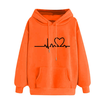 Hoodies Women Heart Nurse Sweatshirt - Hoodies - Chrleisure - Mad Fly Essentials