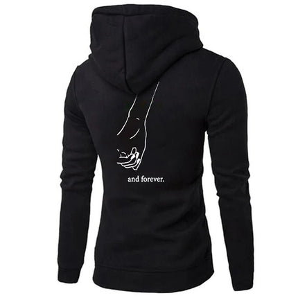 Hoodies Women Matching Couple Always Forever Fashion Sweatshirts - Hoodies - MANTORS - Mad Fly Essentials