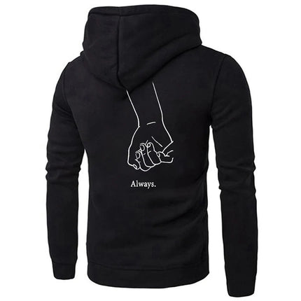 Hoodies Women Matching Couple Always Forever Fashion Sweatshirts - Hoodies - MANTORS - Mad Fly Essentials