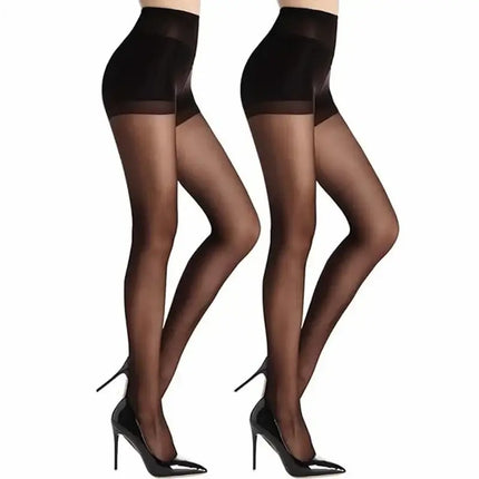 Hosiery Black Skin Women Sheer Tights Peacock Pantyhose - Hosiery - Peacock Stockings - Mad Fly Essentials