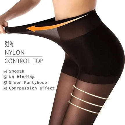 Hosiery Black Skin Women Sheer Tights Peacock Pantyhose - Hosiery - Peacock Stockings - Mad Fly Essentials