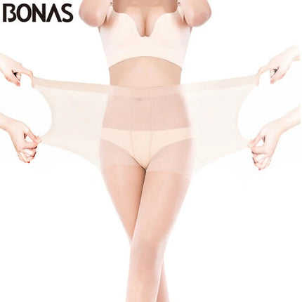 Hosiery Women 15D Skin Tight Ultra-Thin Pantyhose - Hosiery - Bonas - Mad Fly Essentials