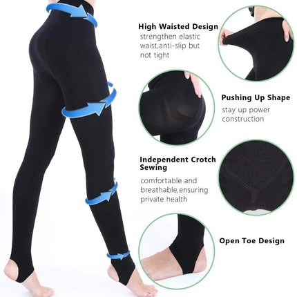 Hosiery Women Medical Compression Varicose Pantyhose - Hosiery - Miss Molly - Mad Fly Essentials