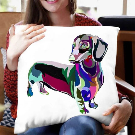 I Love My Dachshund Sofa Throw Cover Pillows Decor - Pillows Decor - Wandering Tribe - Mad Fly Essentials