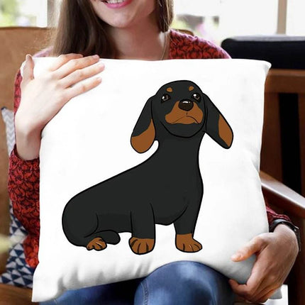 I Love My Dachshund Sofa Throw Cover Pillows Decor - Pillows Decor - Wandering Tribe - Mad Fly Essentials