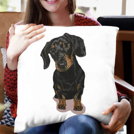 I Love My Dachshund Sofa Throw Cover Pillows Decor - Pillows Decor - Wandering Tribe - Mad Fly Essentials