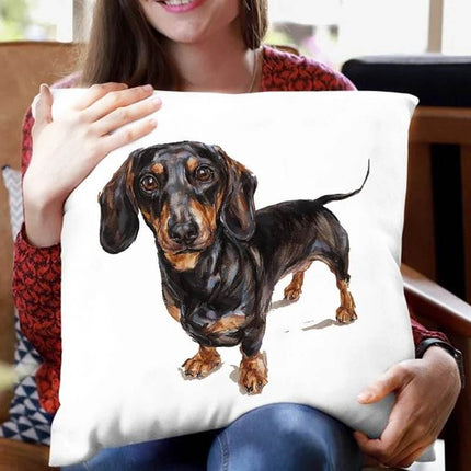I Love My Dachshund Sofa Throw Cover Pillows Decor - Pillows Decor - Wandering Tribe - Mad Fly Essentials