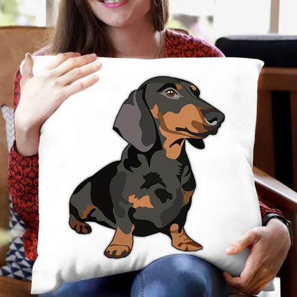 I Love My Dachshund Sofa Throw Pillow Covers - Mad Fly Essentials