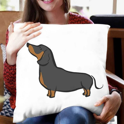 I Love My Dachshund Sofa Throw Pillow Covers - Mad Fly Essentials