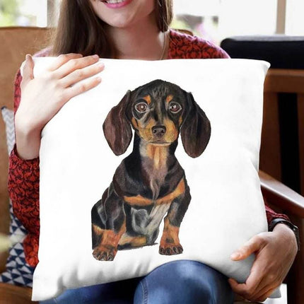 I Love My Dachshund Sofa Throw Cover Pillows Decor - Pillows Decor - Wandering Tribe - Mad Fly Essentials